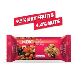 UNIBIC FRUIT AND NUTS 75G